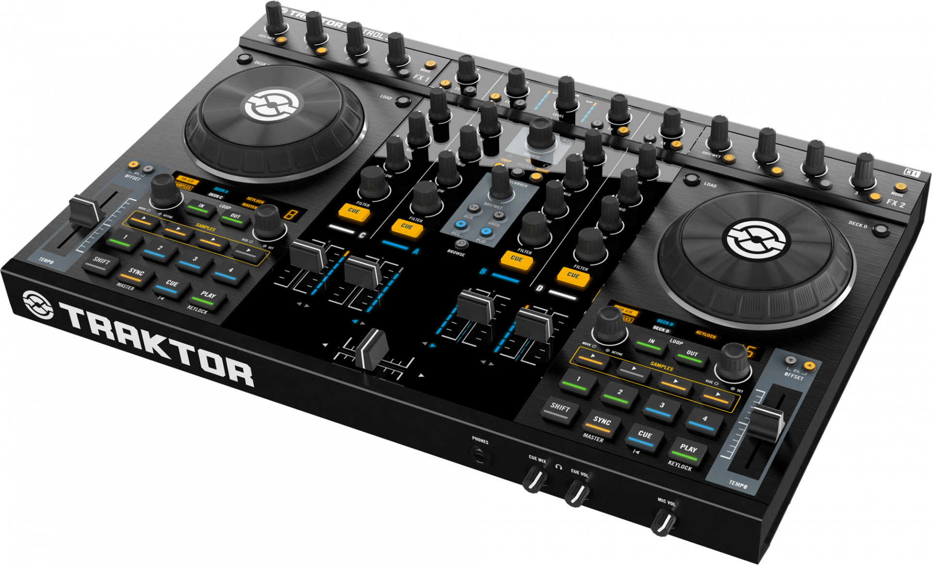 traktor dj doesntt recognize s4 mk2