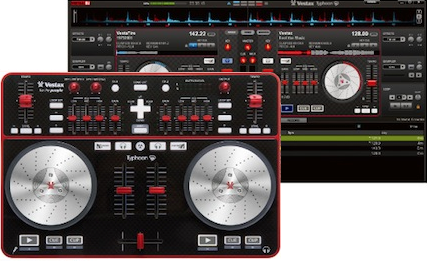 vestax typhoon virtual dj