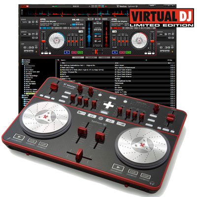 Vestax TYPHOON VIRTUAL DJ LE BUNDLE | www.pvi.ne