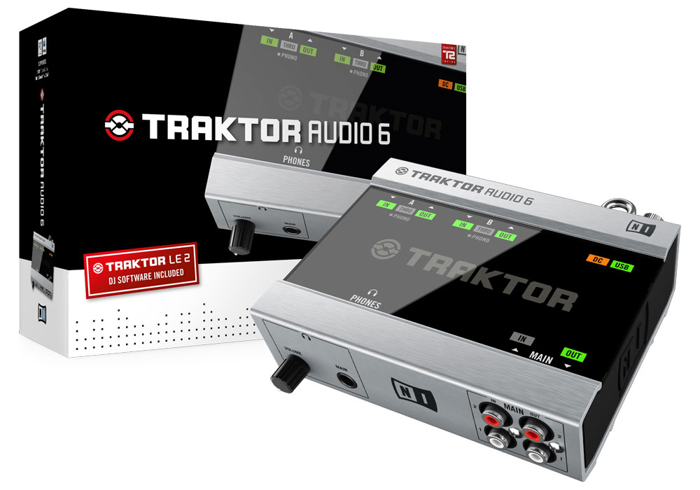 Traktor Audio 6 Interface & Traktor LE 2 DJ Software Confirmed Traktor Audio 6 Interface & Traktor LE 2 DJ Software Confirmed