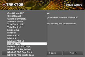 Traktor Pro 2 Mixtrack Setup