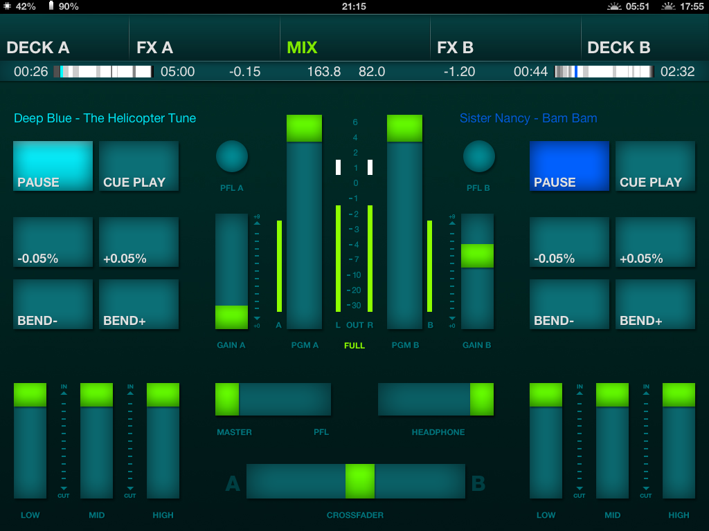 For such a simple looking app, DJ Player actually hides a lot of power features just below the surface.