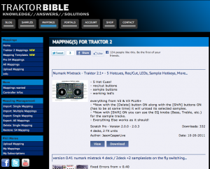 Traktor Bible mappings