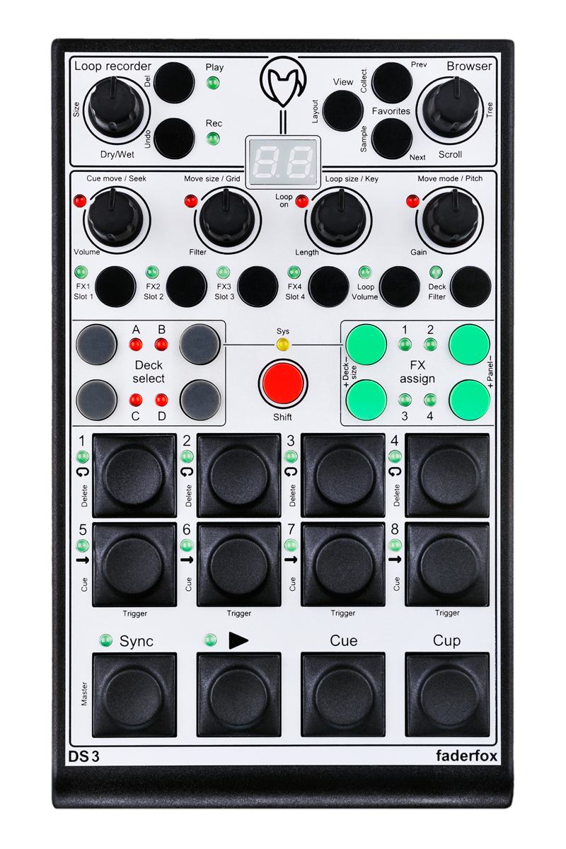 Faderfox DS3 top