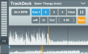 TrackDeck element