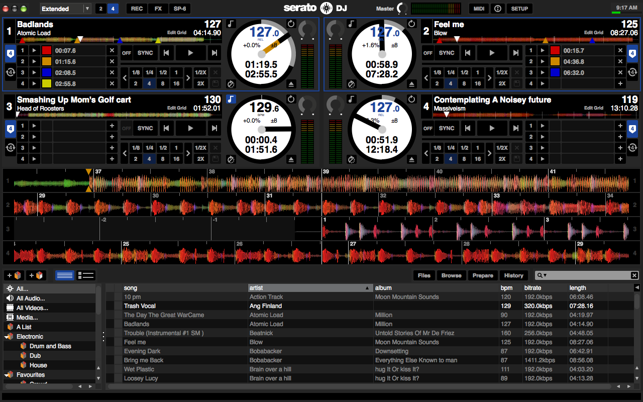 where is relative mode on new serato dj 1.9.3