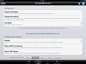 Flexible Output Options with DJ Player