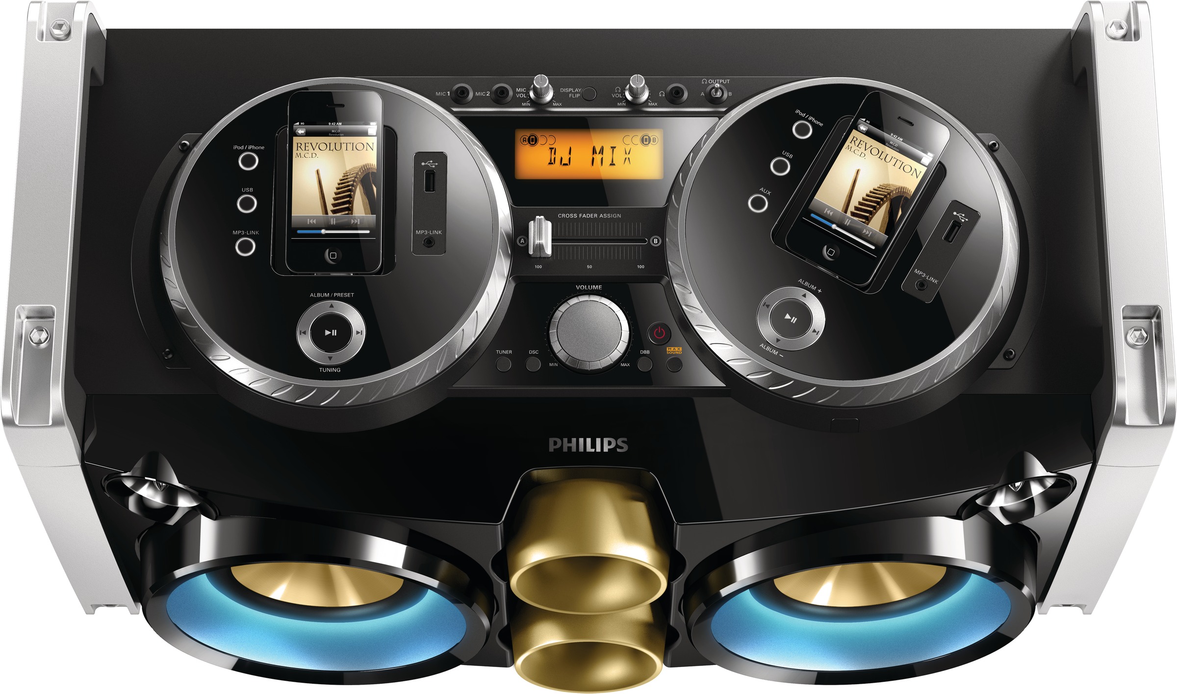 Philips mix dj sound hot sale system