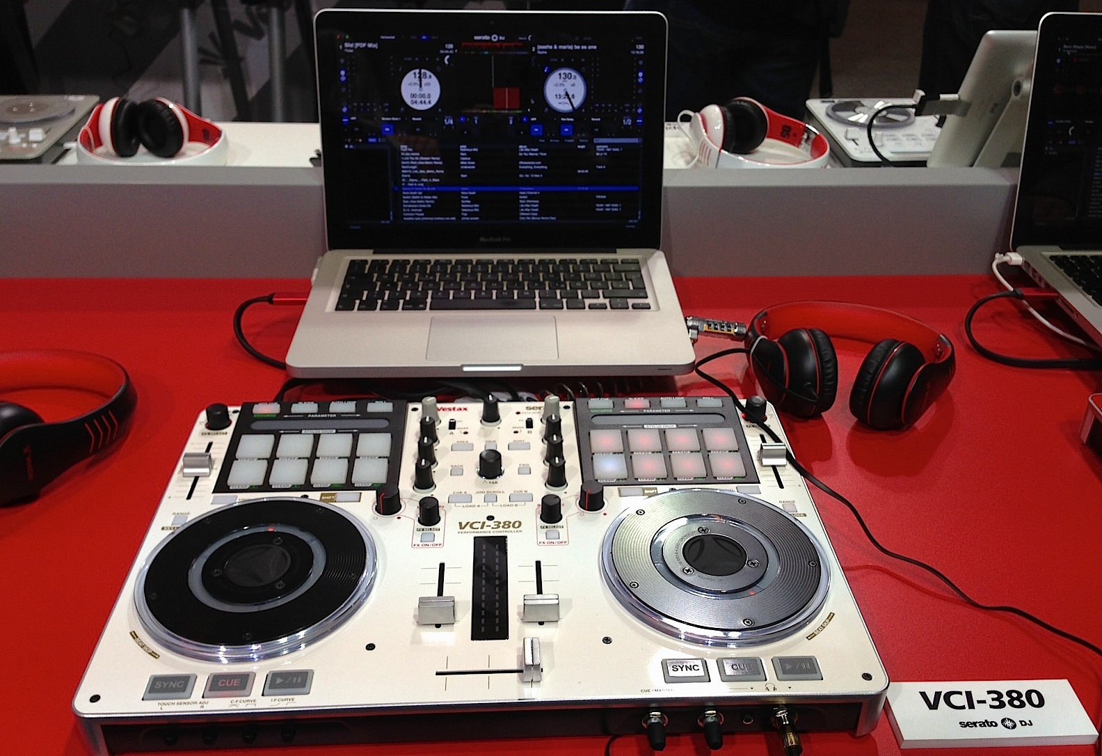 Vestax VCI-380 with Serato DJ