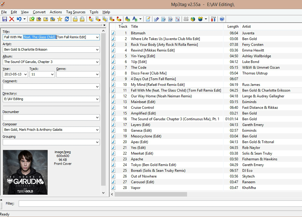 Mp3tag instal the last version for windows