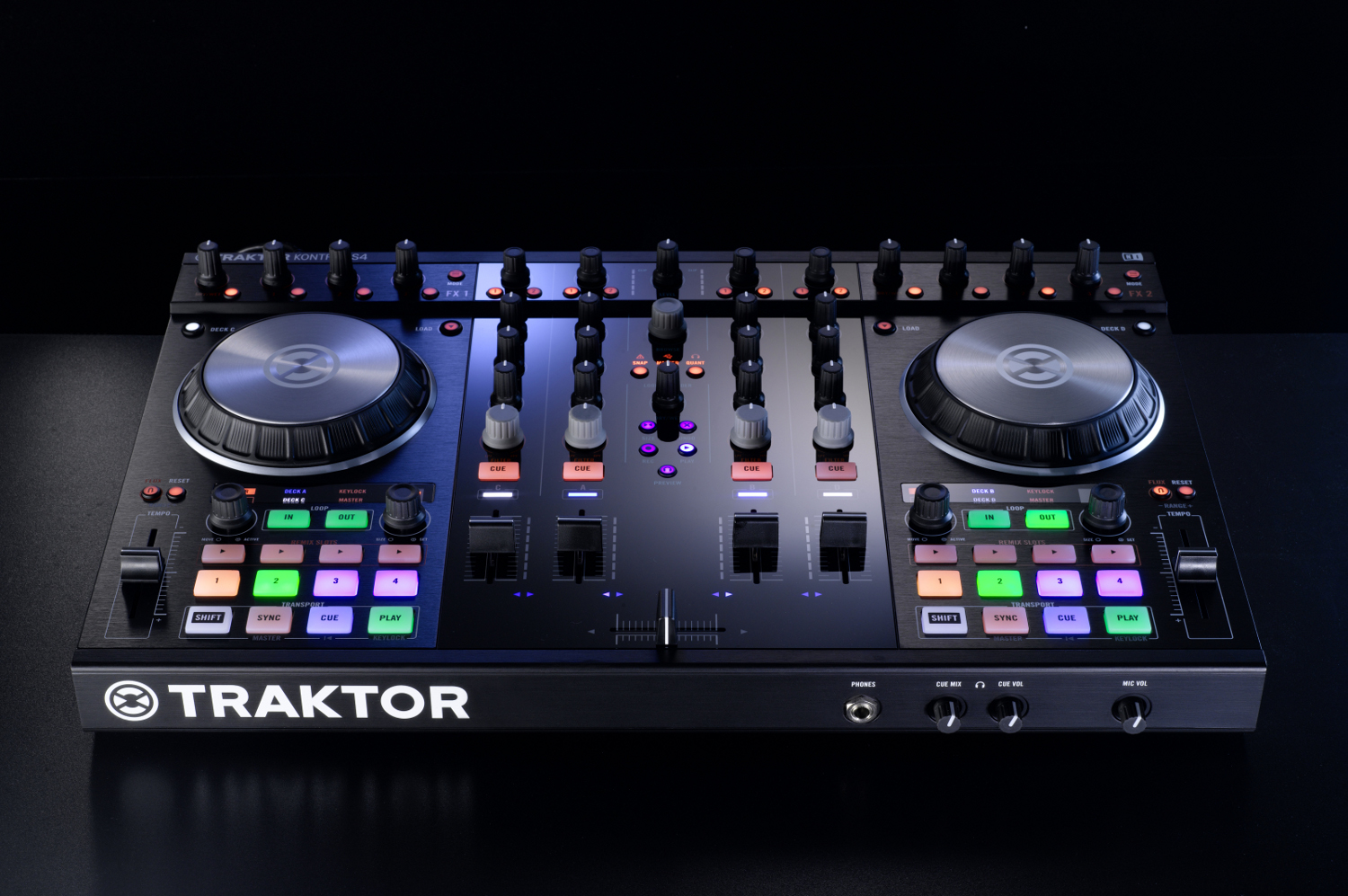 custom a traktor s4