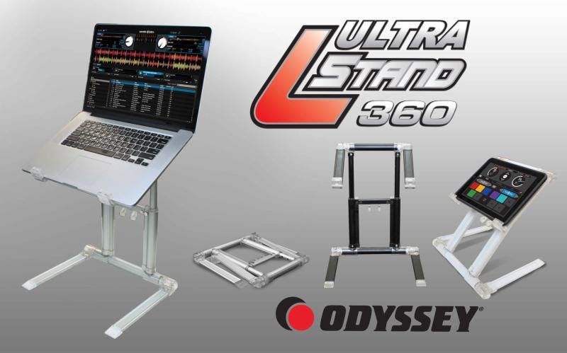 Odyssey LSTAND Laptop DJ Gear Stand - Grey