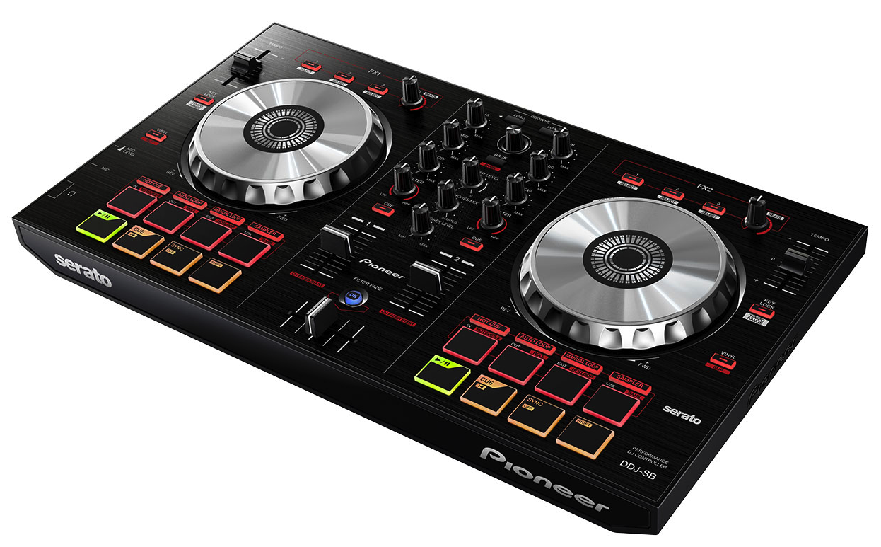 For under US$250, you're getting a good pair of adequately-sized jogwheels, dedicated filter knobs and four pads for cueing and other duties. While not as feature-deep as the other controllers in the DDJ range, this is a fantastic deal for those who want to get started quickly.