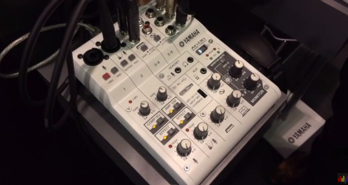 Musikmesse 2015: Yamaha AG-06 & AG-03 Mixers