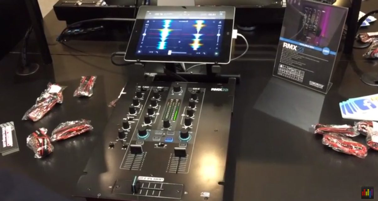 Video] Musikmesse 2015: Reloop RMX22i & RMX33i Mixers