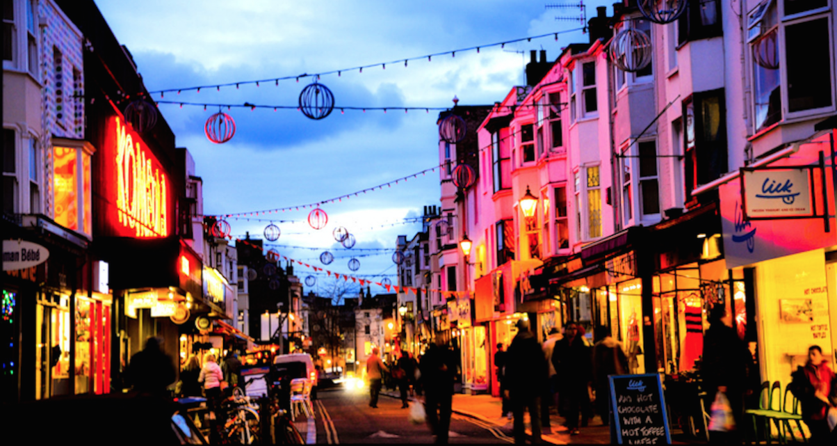 Brighton, England. Always known as a party city, apparently "talented" DJs are being pushed out by "kids with laptops". But is that really what's going on?