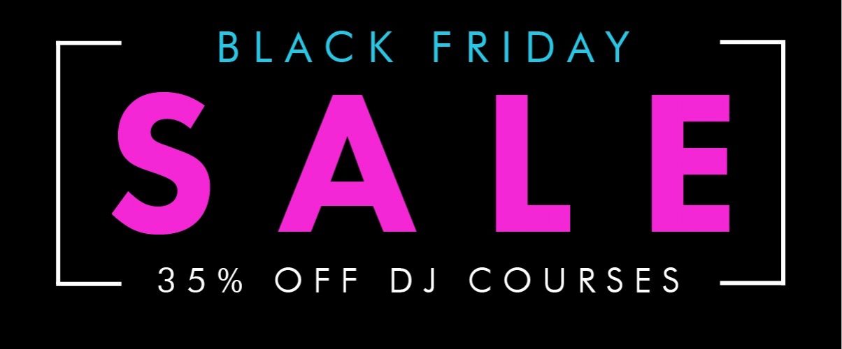 What's big and pink and comes just once a year? It's the Digital DJ Tips Black Friday Sale, of course.