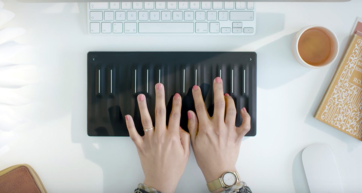 Roli's Seaboard Block Keyboard Helps Producers Do More