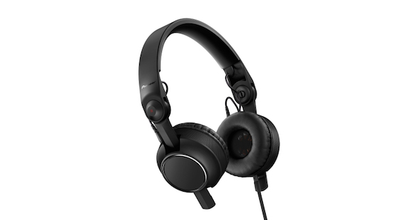 The HDJ-C70 is Pioneer's first on-ear headphone, for DJs who prefer this more compact style.