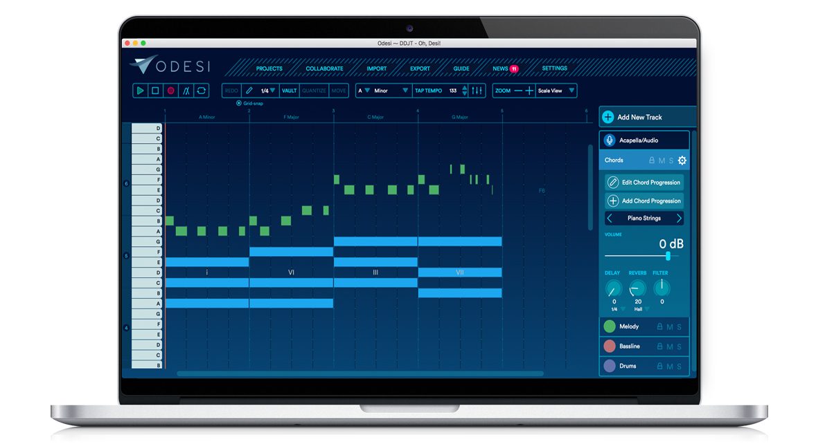 odesi melody generator