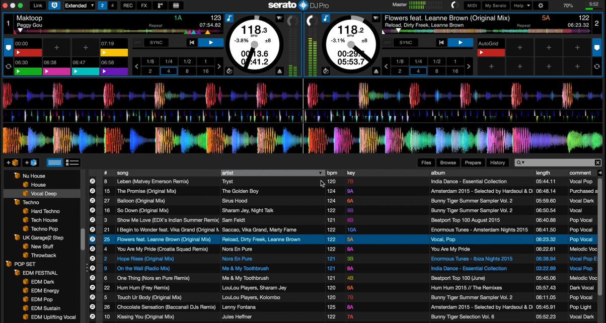 serato dj 1.8 analyzing entire library