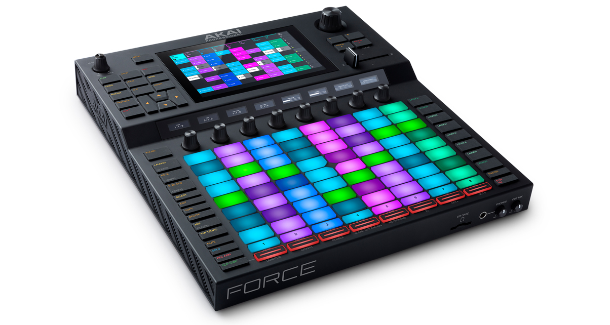 DJ機材 AKAI FORCE Akai Pro Force Standalone Production System Review - Digital DJ Tips
