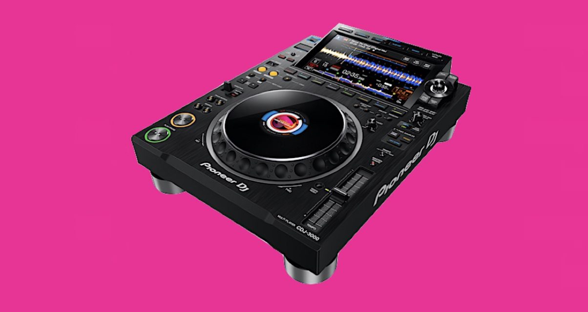 Cdj 3000 Media Player Launched Pioneer Dj Strikes Back