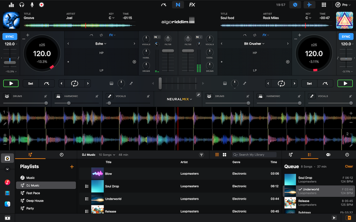 Algoriddim djay Pro download the new for windows