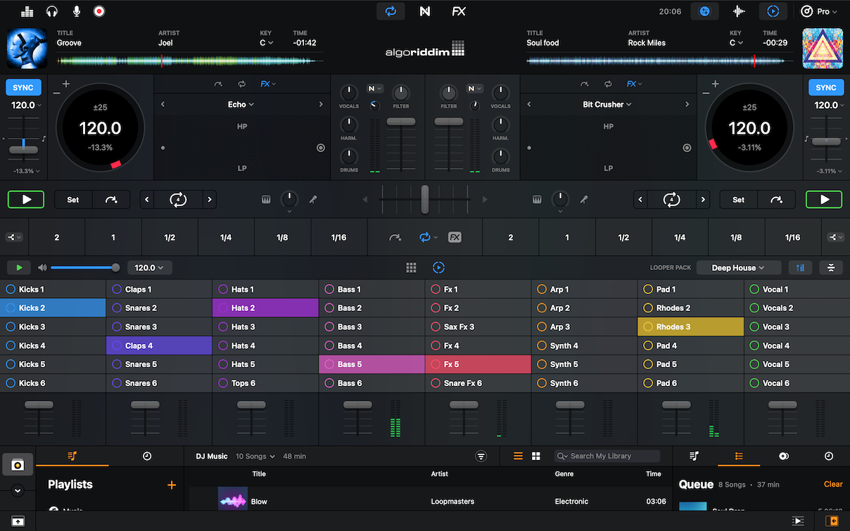 Algoriddim Djay Pro Ai V3 For Mac Brings Real Time Stems Djing More Digital Dj Tips