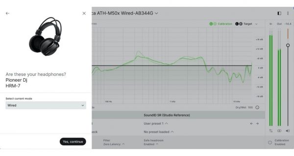 Headphone calibration online app