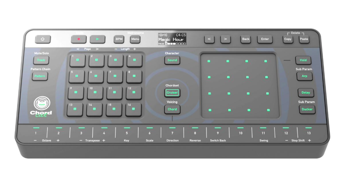 DTM・DAW AlphaTheta TORAIZ Chordcat AlphaTheta Chordcat Portable Groovebox Review - Digital DJ Tips