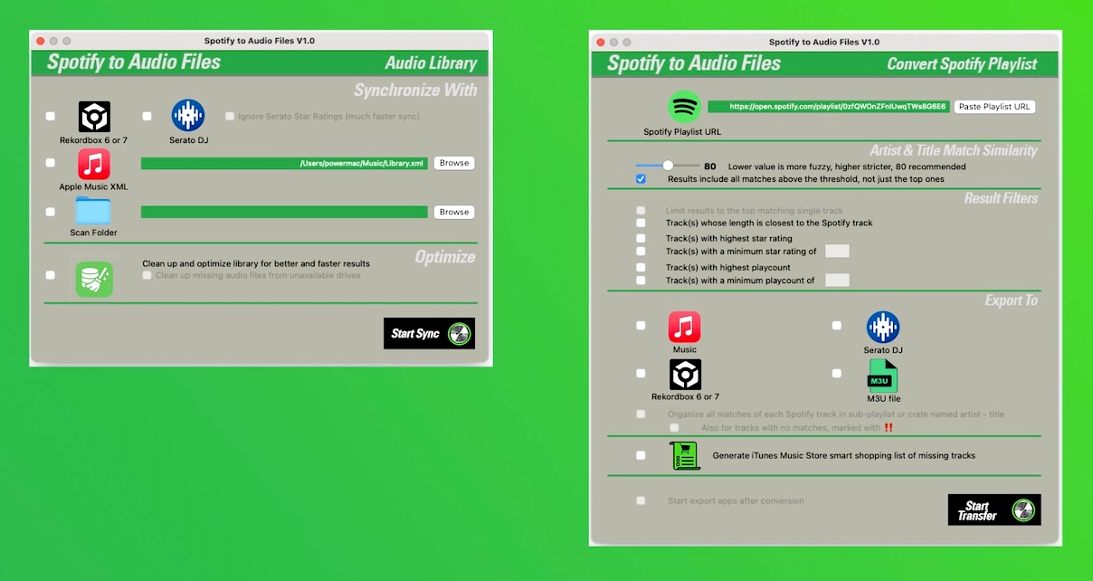 New Mac App Matches Spotify Playlists To Your Local DJ Library
