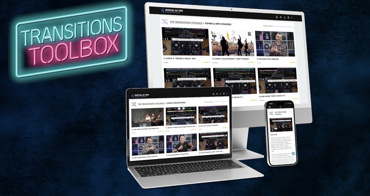 Our Brand New DJ Transitions Course Is Here...