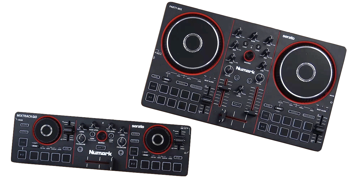 Numark Party Mix III & MixTrack Go
