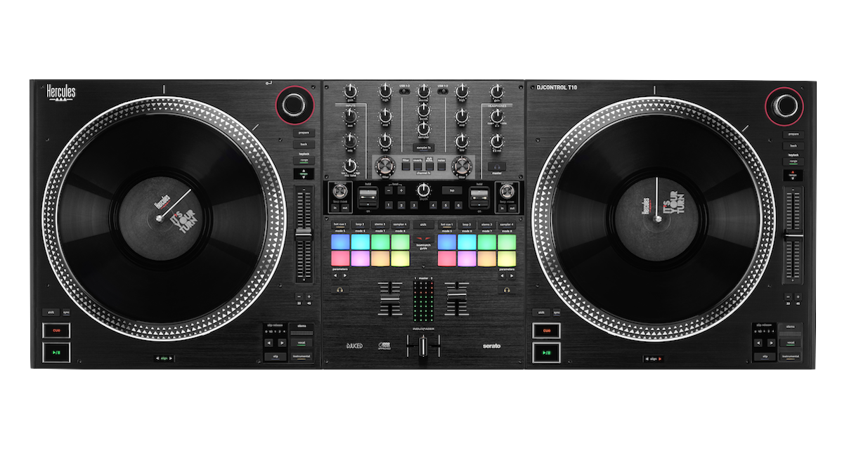 Hercules DJ Control T10 Motorised Controller
